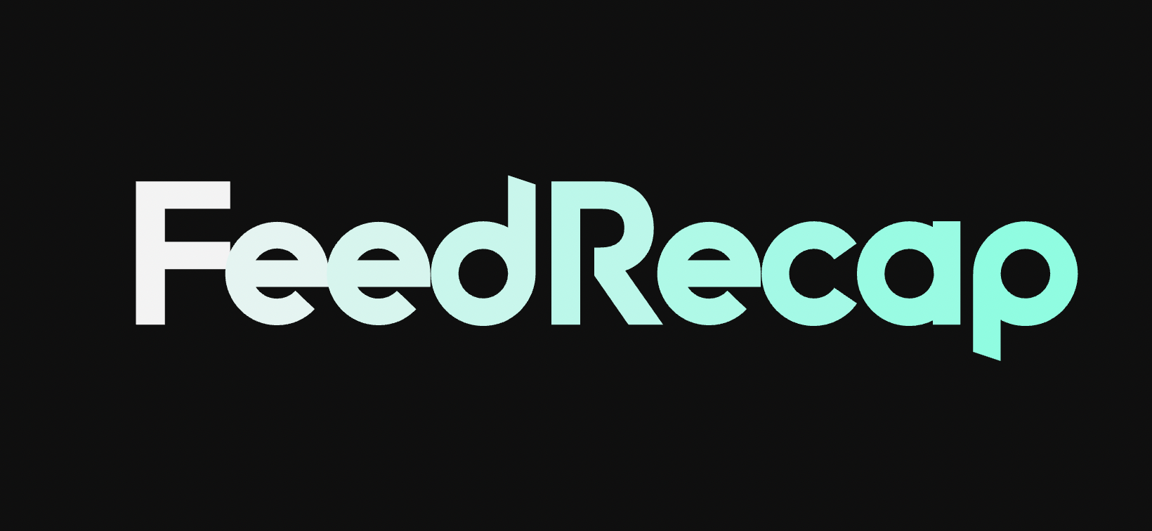 FeedRecap Logo